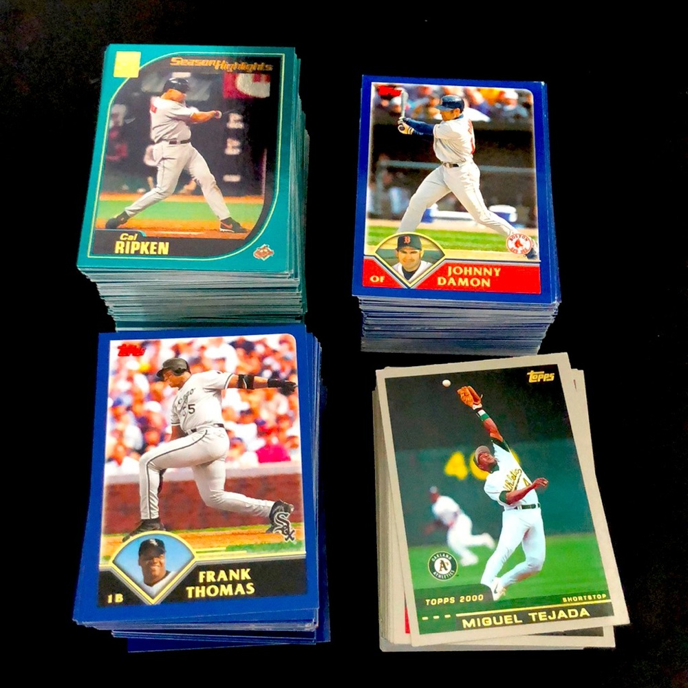 ⚾️ 2000-2003 Topps Baseball Lot - 400+ cards ⚾️